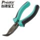 双色迷你有牙弯嘴钳 755 弯尖嘴钳子弯口钳子 台湾宝工