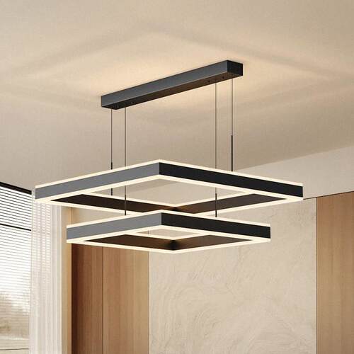 客厅吊灯现代简约全光谱餐厅灯低蓝光卧室主灯LED护眼无频闪灯具