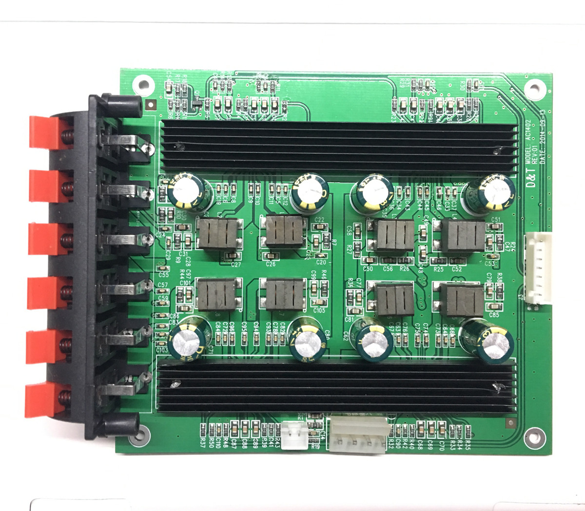 TPA3116芯片 5.1数字功放板v 6声道大功率数字功放板 2X100W 4X50