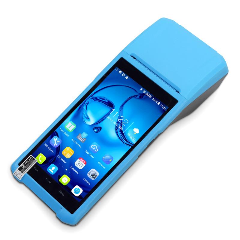 安卓餐饮扫码收银机 外卖接单打印智能收款一体手持机PDA终端