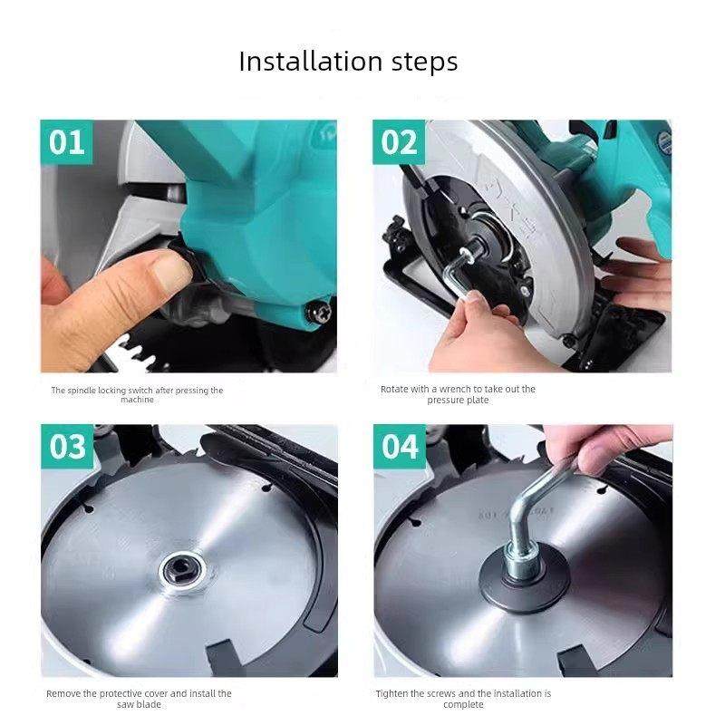 大艺电圆锯7寸9寸木工手提电锯小型台锯倒装圆盘锯多功能切割机锯,五金/工具,电圆锯,淘宝优惠券,粉丝福利购,淘宝优惠卷