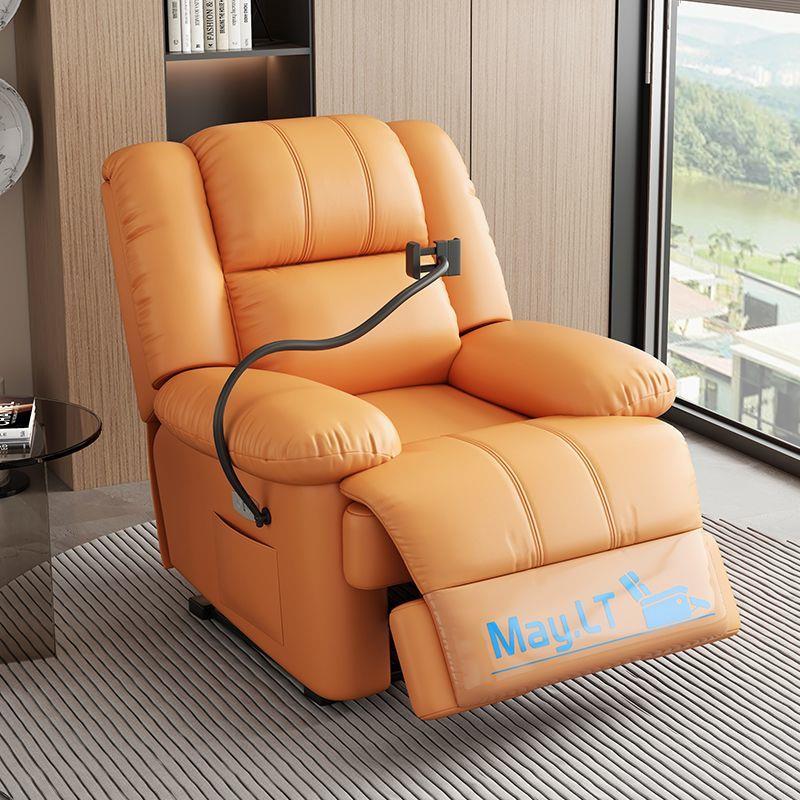 头等太空沙发舱单人简约客厅懒人美甲美睫多功能电动按摩摇椅躺椅