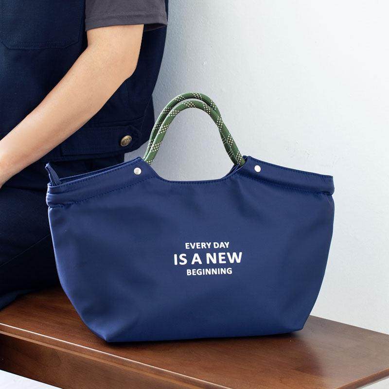 轻奢简约便当袋手提袋防水便当包通勤上学上班族可携式保温午餐袋,收纳整理,饭盒袋,淘宝优惠券,粉丝福利购,淘宝优惠卷