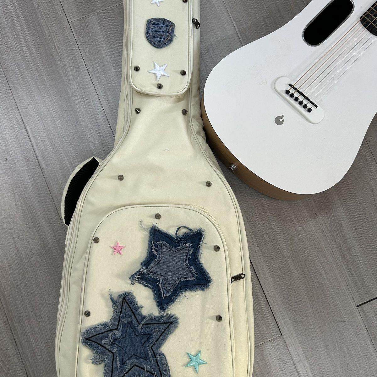 吉他亚文化揹包独家原创包手作民谣电吉他木吉他琴包加厚贝斯个性