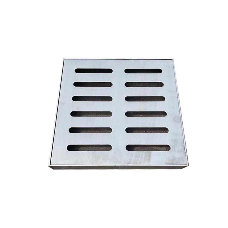 现货304不锈钢井盖方形下水道排水沟盖板装饰方形防滑庭院地漏