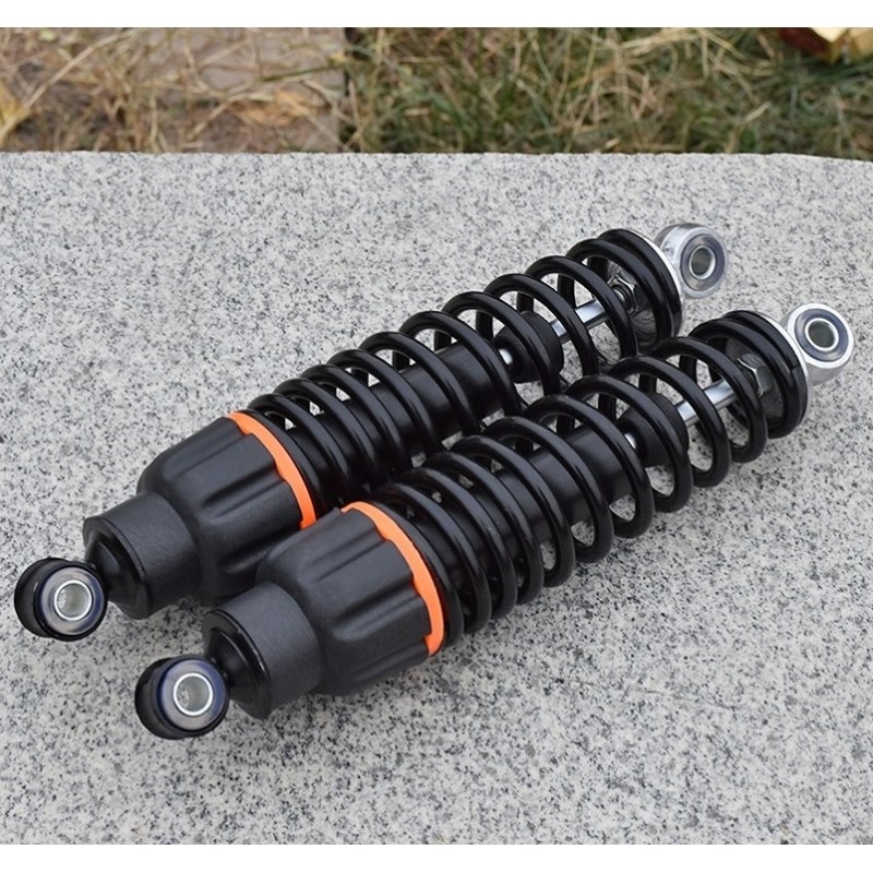 电动车改装后减震踏板摩托车液压后避震器油压加粗弹簧缓冲避震筒