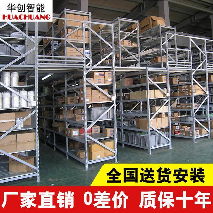 阁楼平台货架仓储工厂仓库重型加厚可拆装钢平台双层阁楼货架厂家