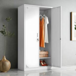 员工更衣柜二门储物柜四门浴室换衣柜子带锁24门铁皮鞋柜文件柜