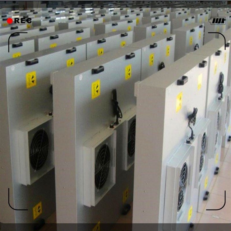 FFU空气净化器工业风机过滤颗粒无尘车间洁净棚层流罩净化单元ffu