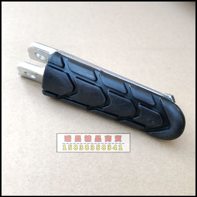 适用新大洲本田摩托车配件SDH150-25电喷街车CBF150R前脚蹬脚踏杆