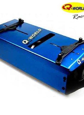 Q-WORLD 10244 1/8 铝合金双775 马达启动台适合 BUGGY TRUGGY