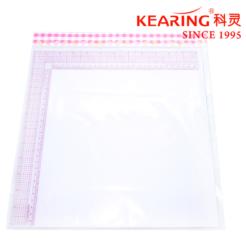 科灵 5812多功能直角尺 5808拐角尺 服装制版专用L型尺 放码尺
