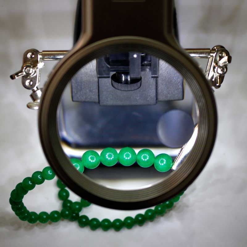 台式电子维修微雕放大镜带灯高清倍电路板焊接专用手机表随身携带