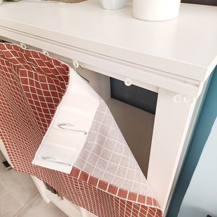 粘贴式轨道窗帘门帘免打孔自粘纳米静音滑轨升级加厚可拉动遮挡帘