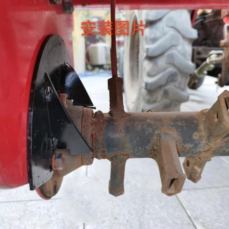 旋耕机刀轴防缠草神器轴承座改装豪丰圣和开元瓦盒座刀盘防缠草器