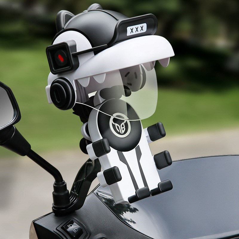 电动车手机支架2025新款减震防抖骑行导航架支架电瓶车摩托车