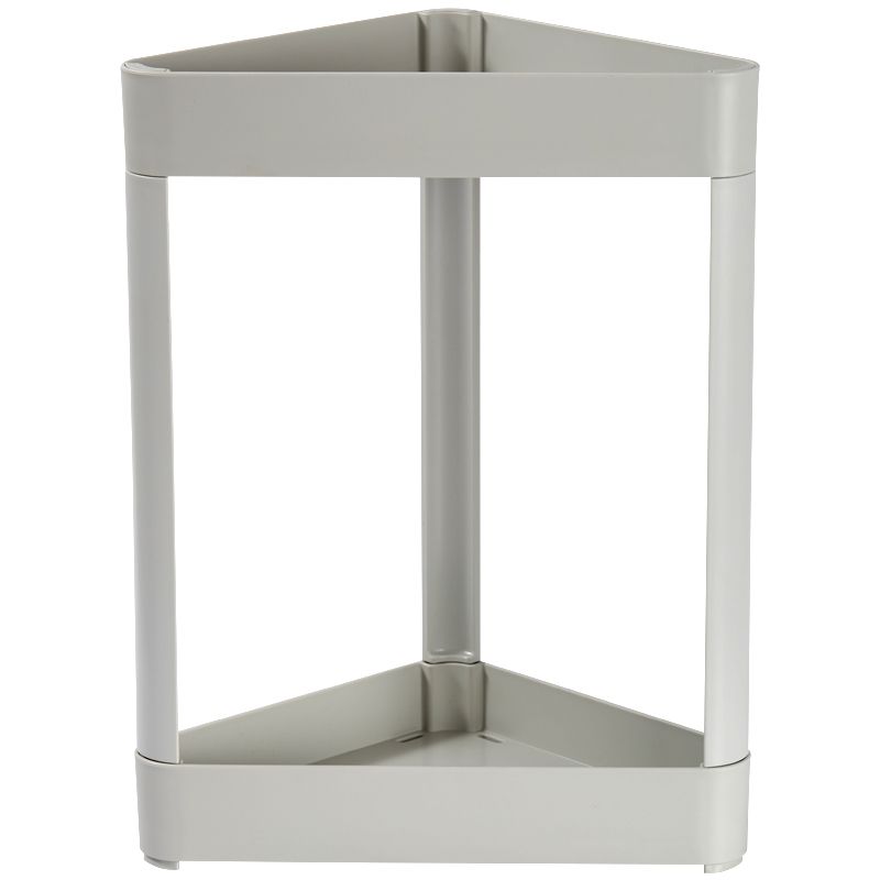 浴室三脚架置物架卫生间洗手台面落地桌面免打孔双层厨房收纳架子