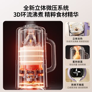 无渣感破壁 大宇豆浆机家用全自动迷你静低噪P音新款 政府补贴