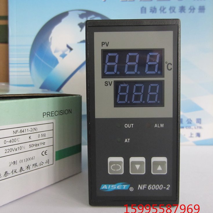 AISET上海亚泰仪表有限公司 NF6000-2温度控制器 NF-6411-2 K