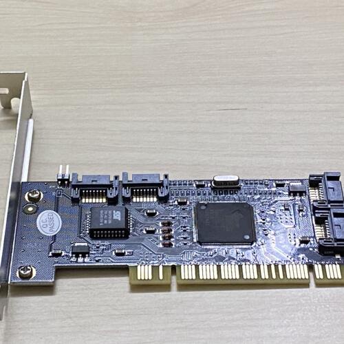 PCI 转 SATA阵列卡4口 SIL3114扩展卡 3114RAID磁盘阵列卡支持4T