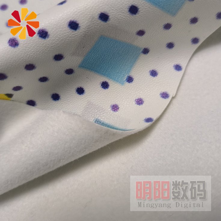 P12号软薄平纹高弹力皮革只适合浅色 数码印花加工定制不适合深色