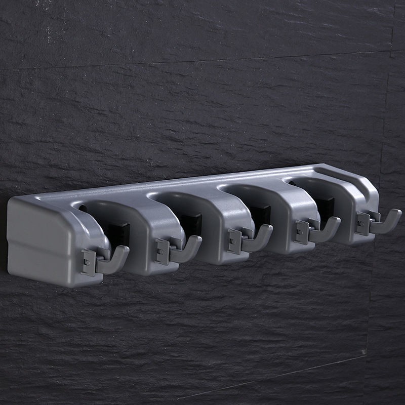 拖把架扫把挂钩地拖夹墩布挂架墙D壁上打孔置物架子卫生间收纳