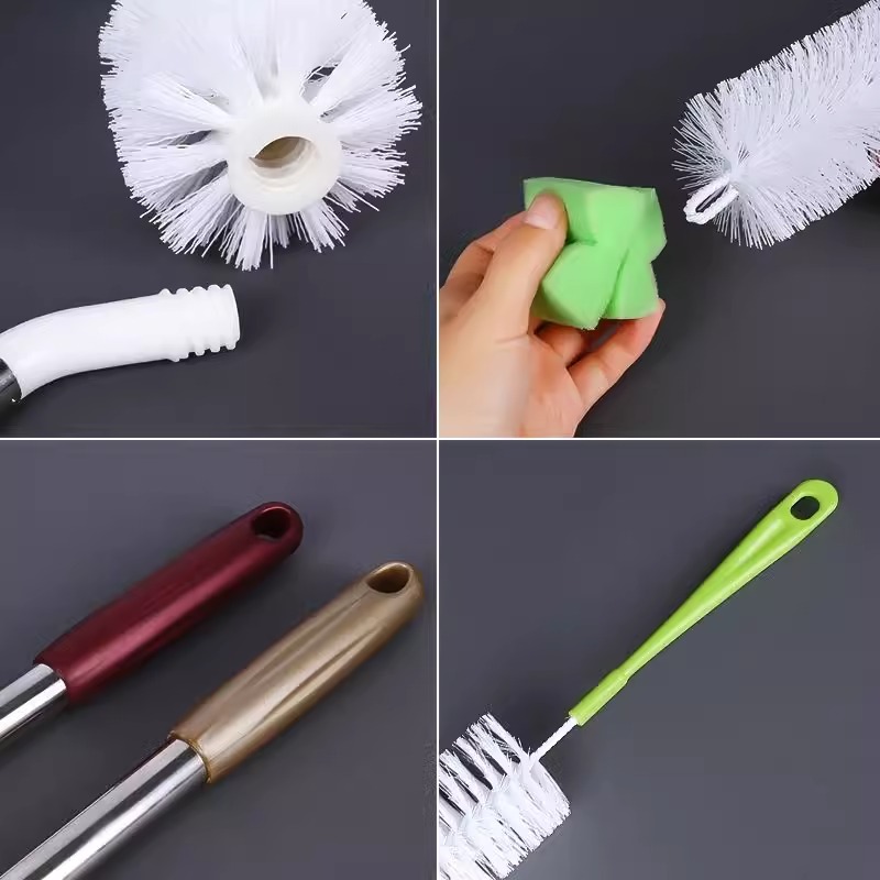 纯净水桶刷长柄j饮水机桶装水刷子弯头加长矿泉水桶刷清器