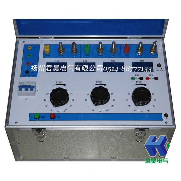 JHSL-500C三相大电流发生器升流器温升试验 三相可以分开调电流