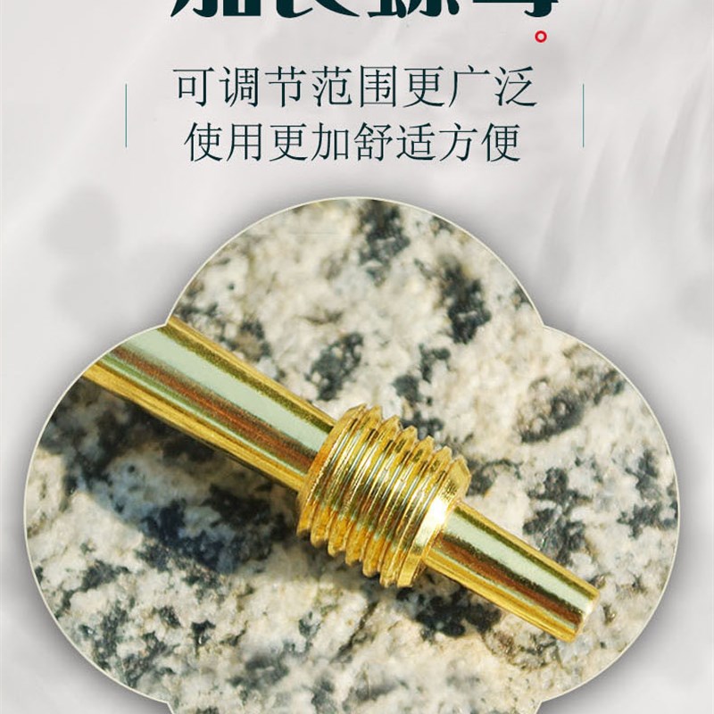 唢呐芯子黄铜专业锁呐镀金钦u子可调节数控无缝工艺D调CA大中小号