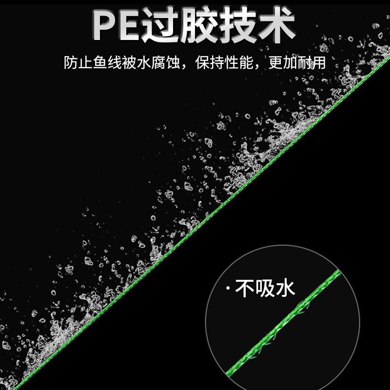 威武渔具9编/12编大力马鱼线彩色渔线路亚线pe线子线主线拉力强
