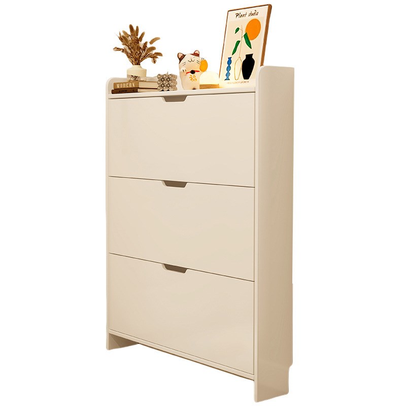 门后超薄翻斗鞋柜13厘米小户型夹缝柜30厘米宽极窄入户门收纳鞋柜