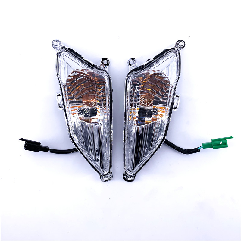 适用铃木红宝新款UM125T-C踏板摩托车转向灯总成前转弯灯变向道灯