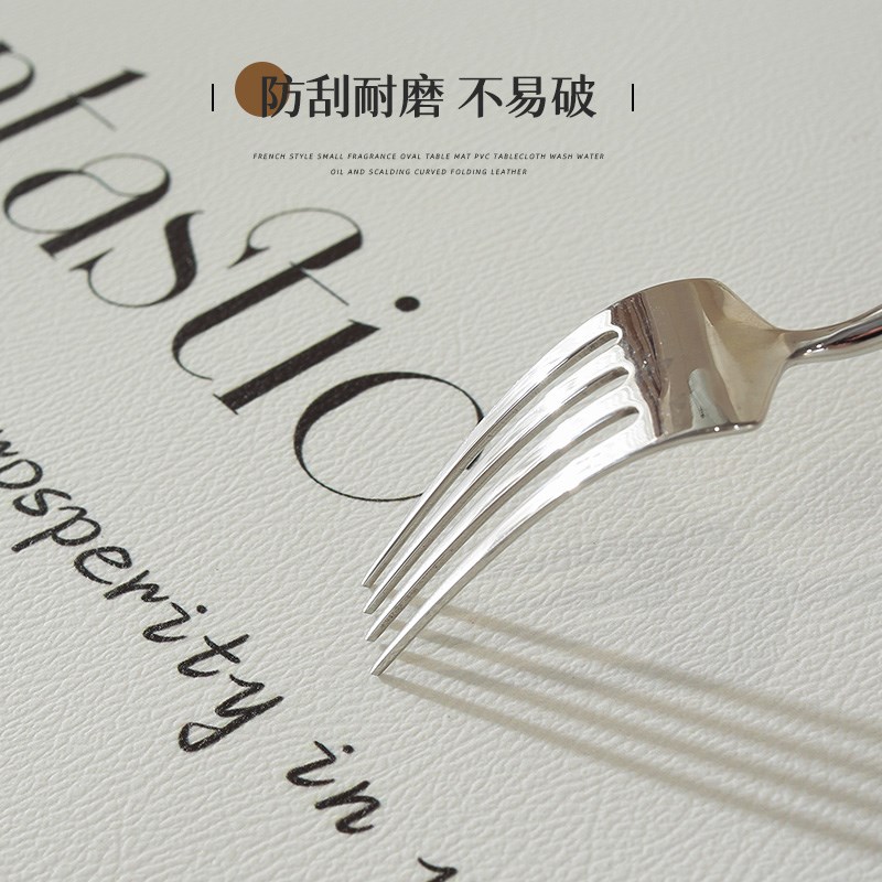小香风餐桌垫防水防油防烫免洗桌布pvc皮革隔热长方形茶几桌面垫