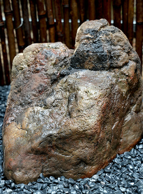 水磨坊户外庭院仿石景观别墅花园布置造景假山石花盆创意装饰摆件