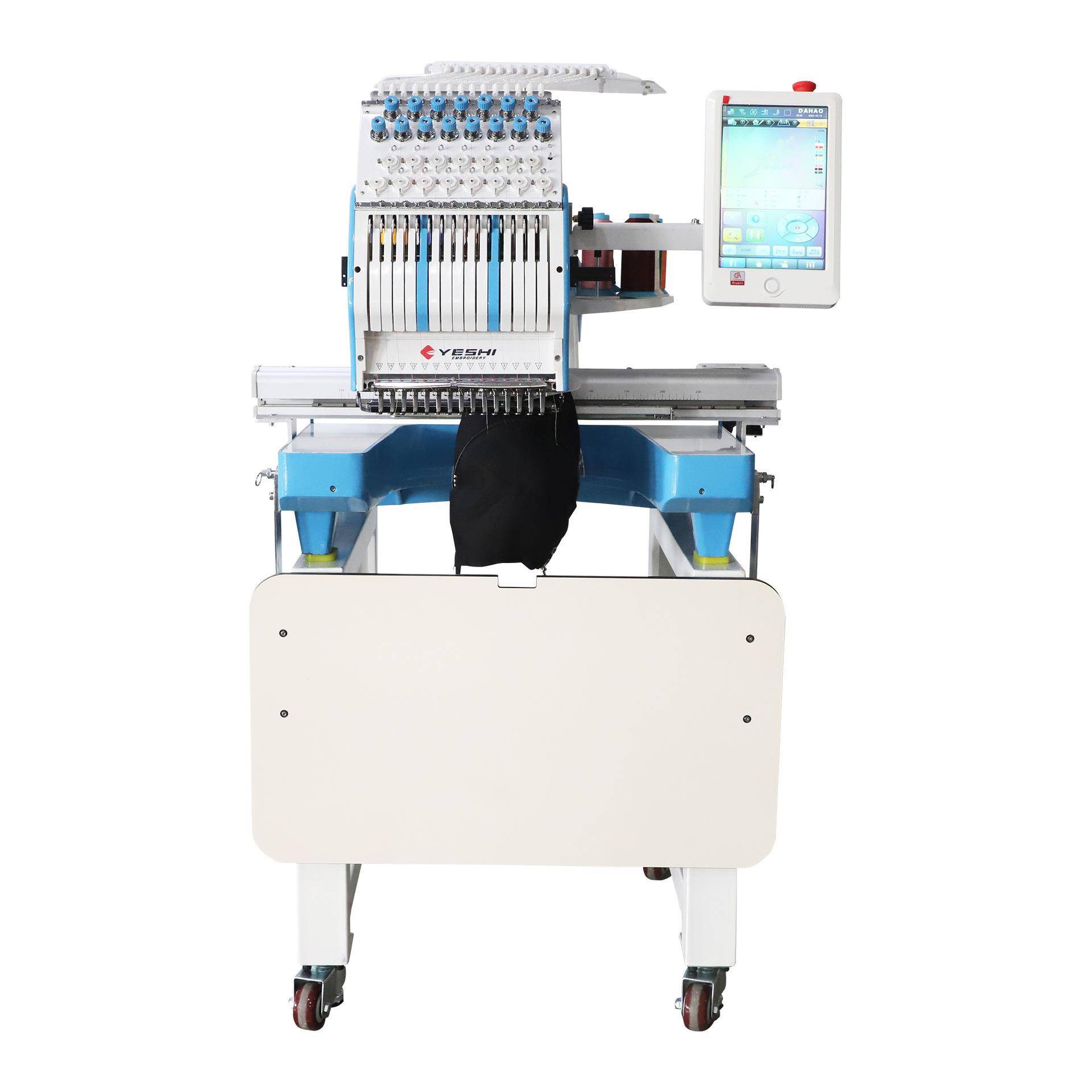 1501叶氏2025新款家用马头机电脑绣花机单头15针家用工业刺绣机