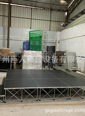 婚庆网架组合伸缩拉网舞台出口品质舞台4ftx4ft铝合金舞台
