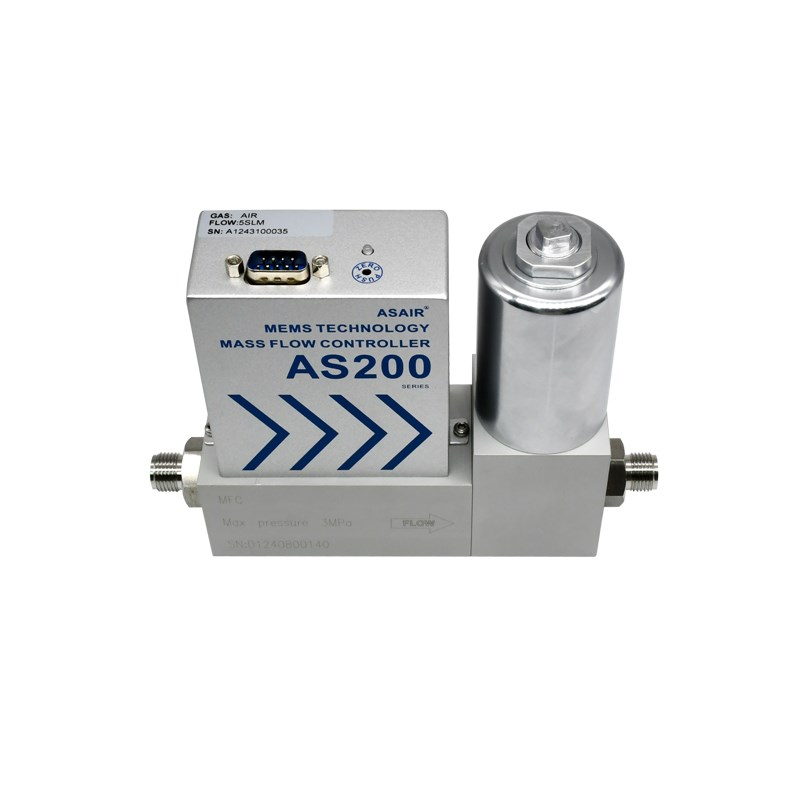 奥松 MEMS高精度气体质量流量控制器 空气微小气体流量计 AS200B