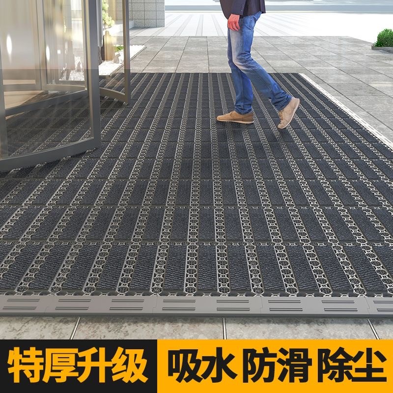 商用模块拼接防滑除尘垫室外刮泥蹭土脚垫酒店门口镂空地垫地毯