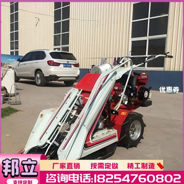小型收割机割稻谷 水稻收割机厂家销售小麦水稻 微型收割机收稻谷
