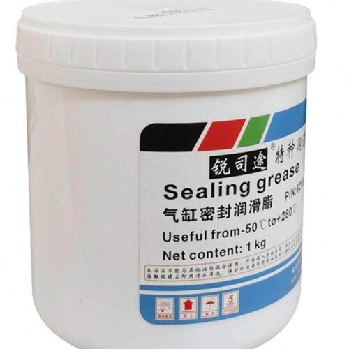 锐司途气缸活塞专用密封脂油封橡胶圈密封硅油脂电磁阀气动润滑脂