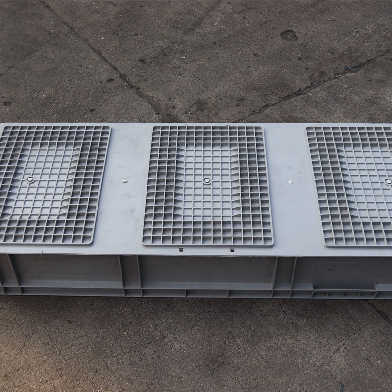 41148加厚过滤箱物流箱塑料箱长方形周转箱汽配箱1000*400*148