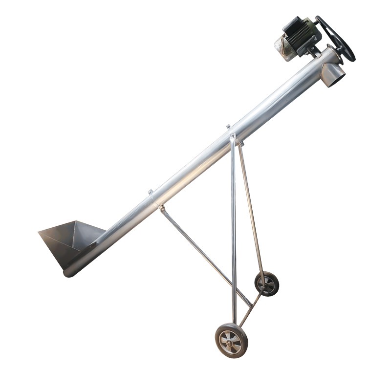 绞龙上料机吸粮机玉米小麦稻谷螺旋输送机小型家用提升机吸料机器