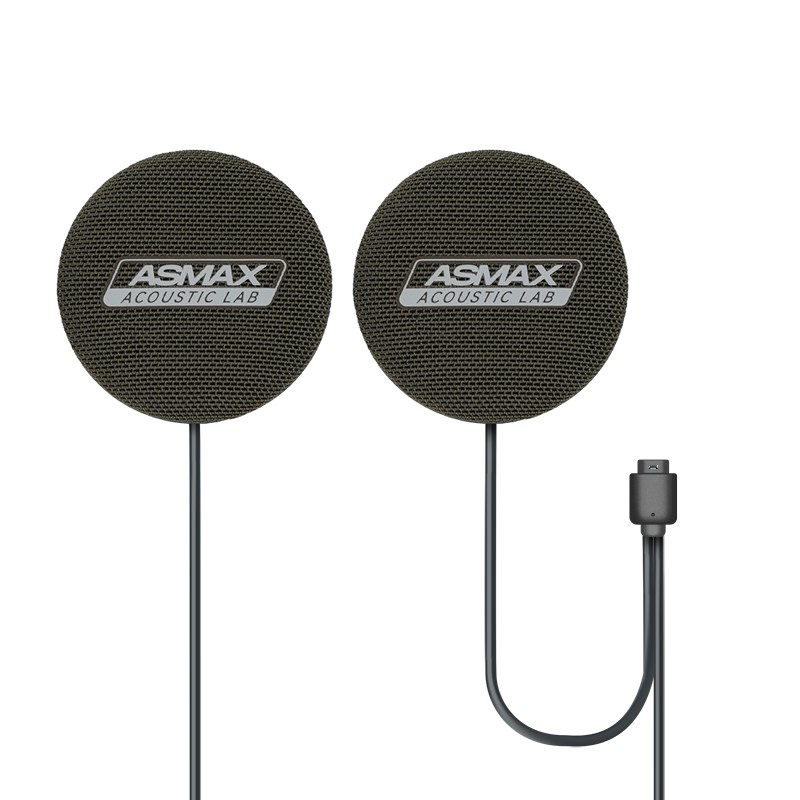 ASMAX头盔蓝牙耳机F1官方原装配件 Z1智能底座套件喇叭耳机麦克风