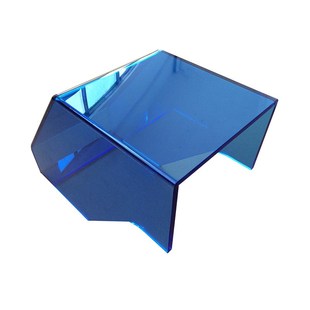 厂家专业加工生产亚克力设备防护罩蓝色安全保护罩机械防尘保护罩