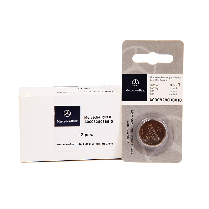 奔驰原装A级B200 C200L GLA200 GLC260 GLK300汽车钥匙遥控器电池