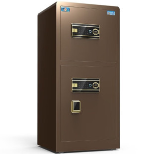 虎牌保险柜家用办公大型指纹密码 WIFI保管柜全钢防盗双门入墙财务