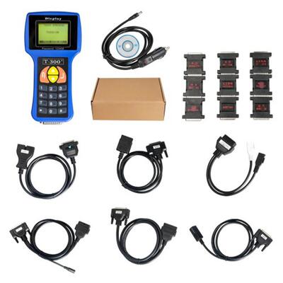 T300T-300V23.9KeyProgrammer钥匙编程蓝/黑壳英语西班牙语