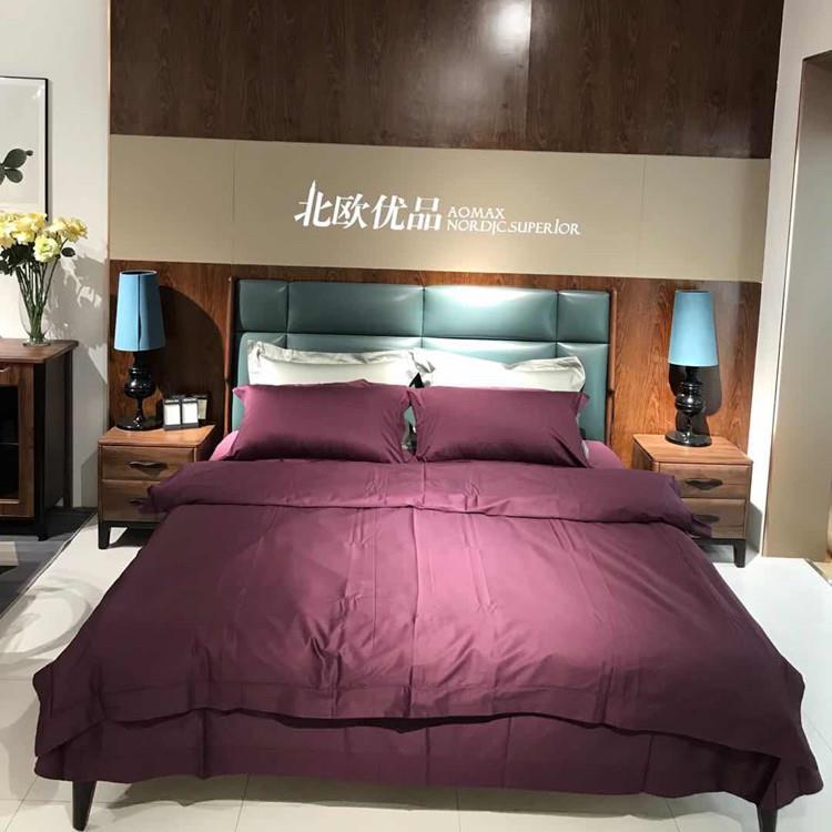 四季款100支海岛棉纯棉纱四件套床单被套枕套长绒棉高支高密