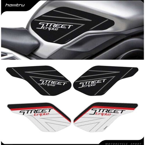 适用 凯旋 青蛙王子 Street Triple 13-22 油箱保护防刮防滑侧贴