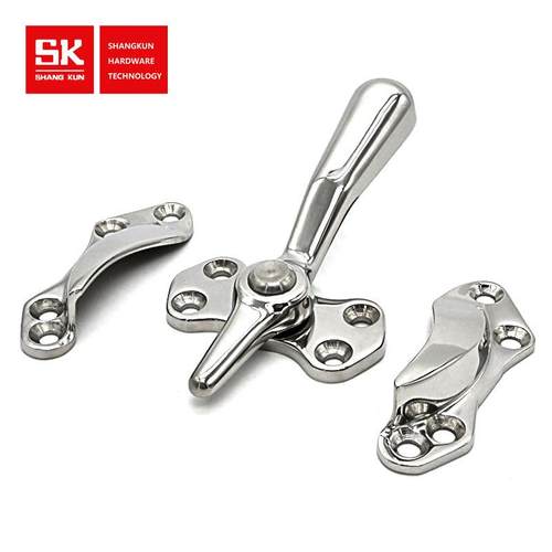 直销尚坤SK1-8116不锈钢密闭密封压紧旋转式迫紧门把手执手锁